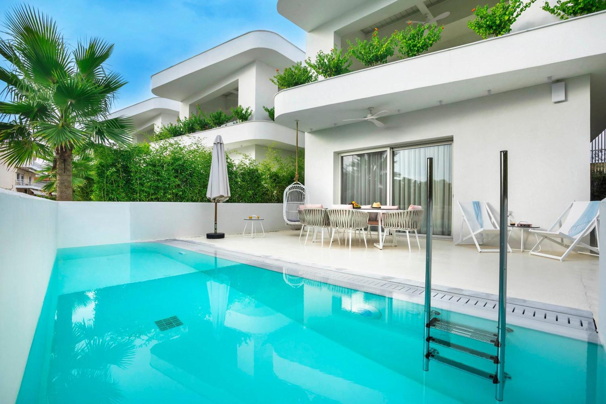 Cocoοns Luxury Suites & Villas Фурка Экстерьер фото